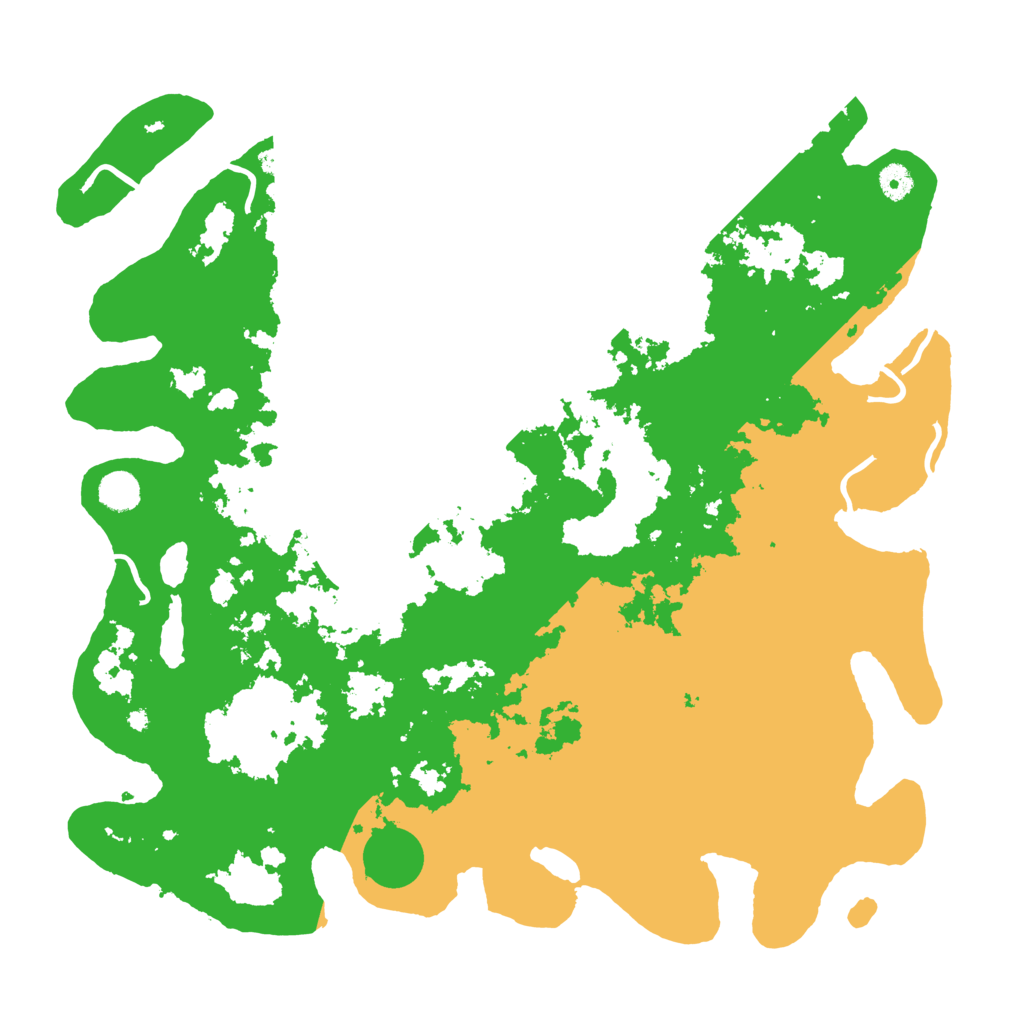 Biome Rust Map: Procedural Map, Size: 4500, Seed: 1868024142