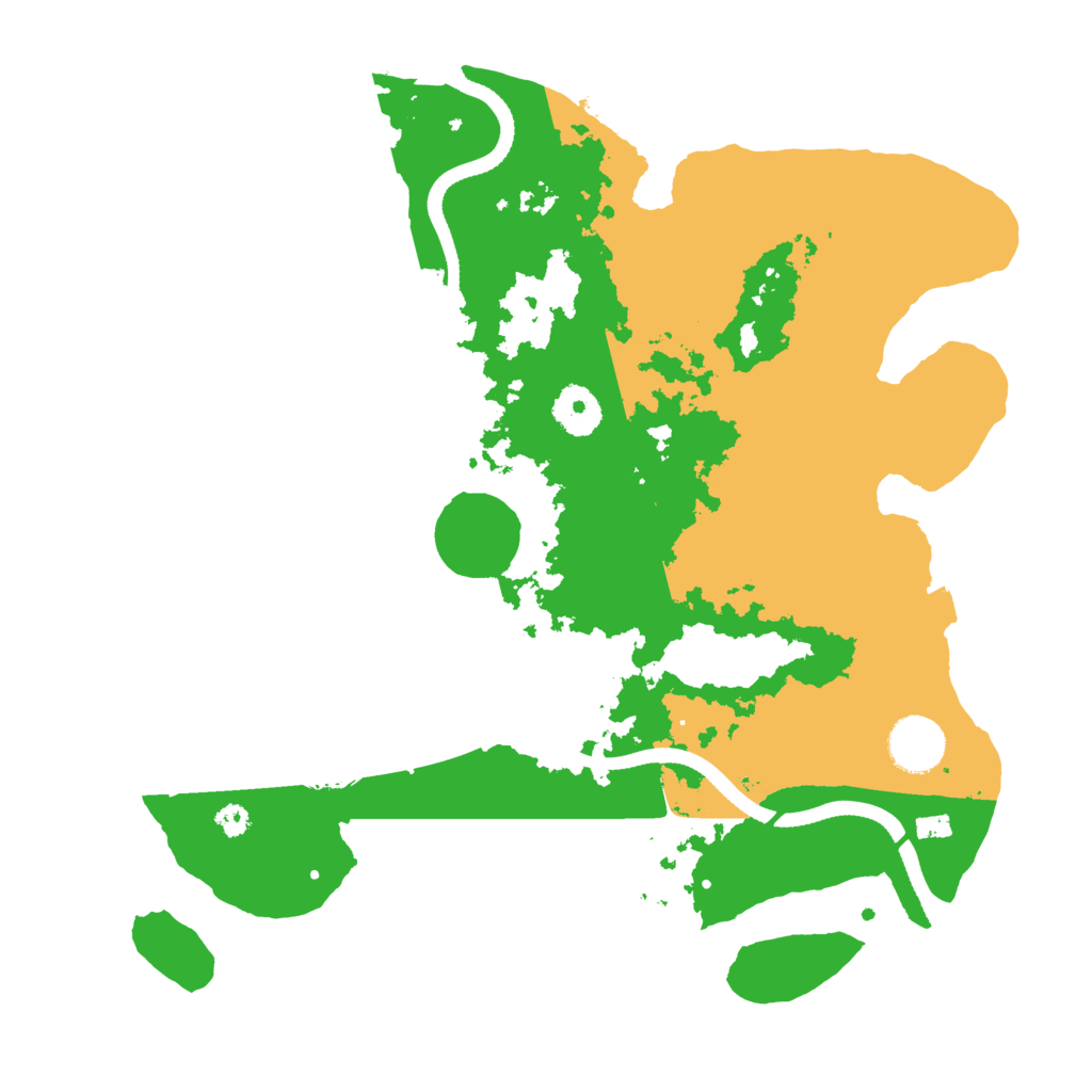 Biome Rust Map: Procedural Map, Size: 3400, Seed: 969335672