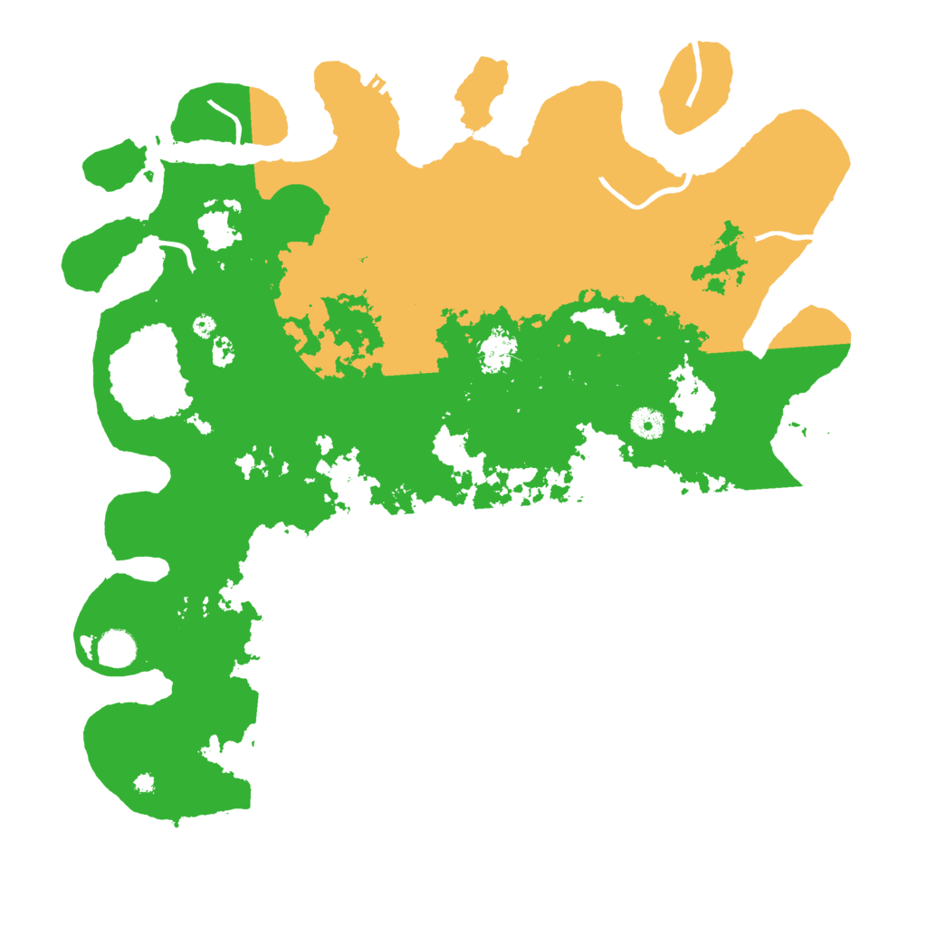 Biome Rust Map: Procedural Map, Size: 4250, Seed: 1151886179