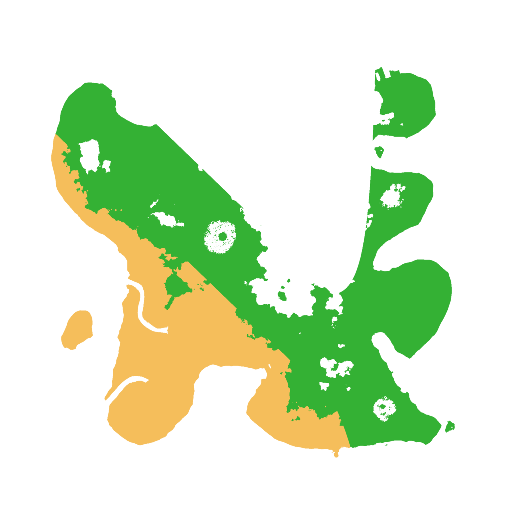 Biome Rust Map: Procedural Map, Size: 2400, Seed: 1902331189