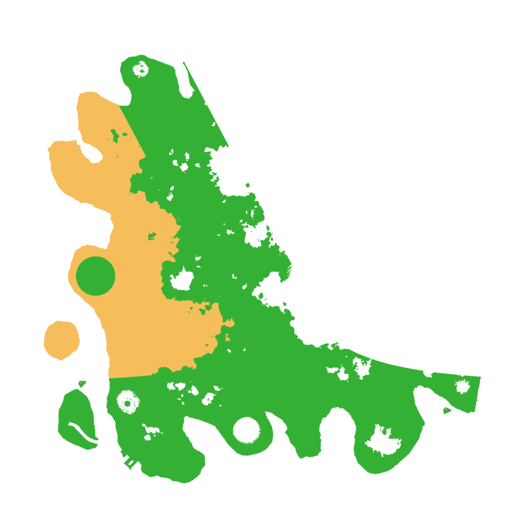 Biome Rust Map: Procedural Map, Size: 3500, Seed: 1557428823