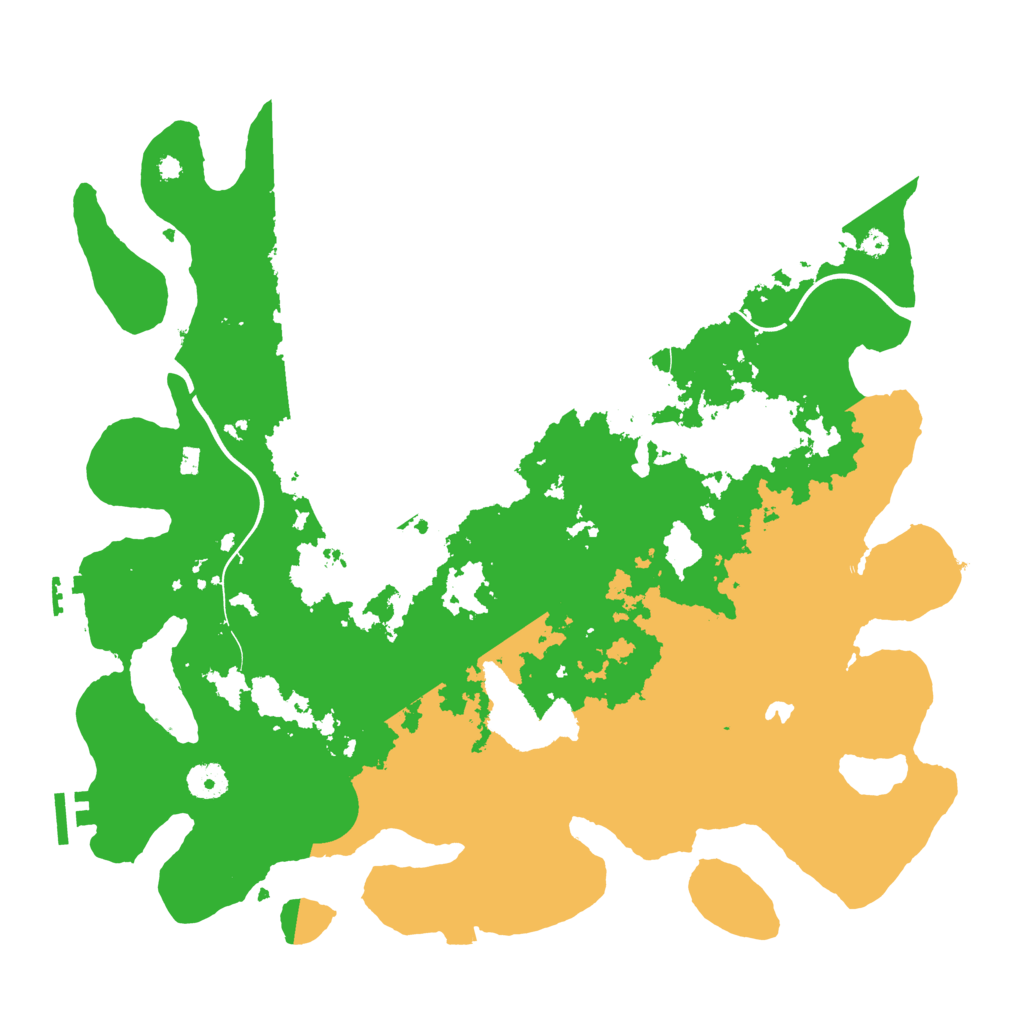 Biome Rust Map: Procedural Map, Size: 4000, Seed: 670532