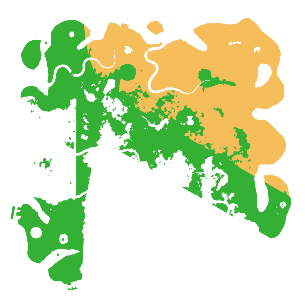 Biome Rust Map: Procedural Map, Size: 4800, Seed: 431051612