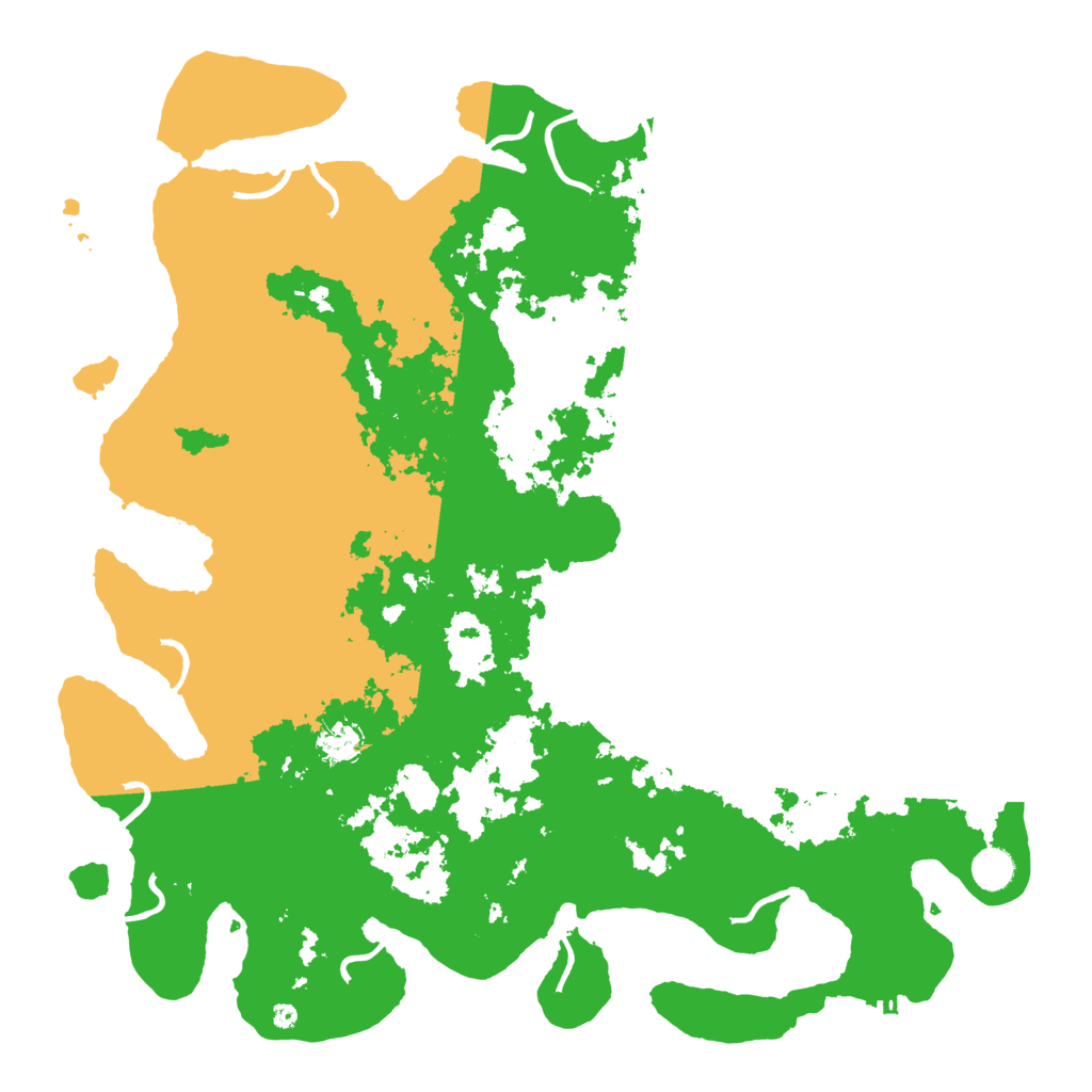 Biome Rust Map: Procedural Map, Size: 4500, Seed: 573873883