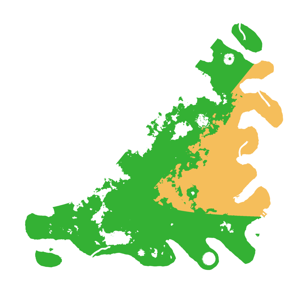 Biome Rust Map: Procedural Map, Size: 4000, Seed: 523373
