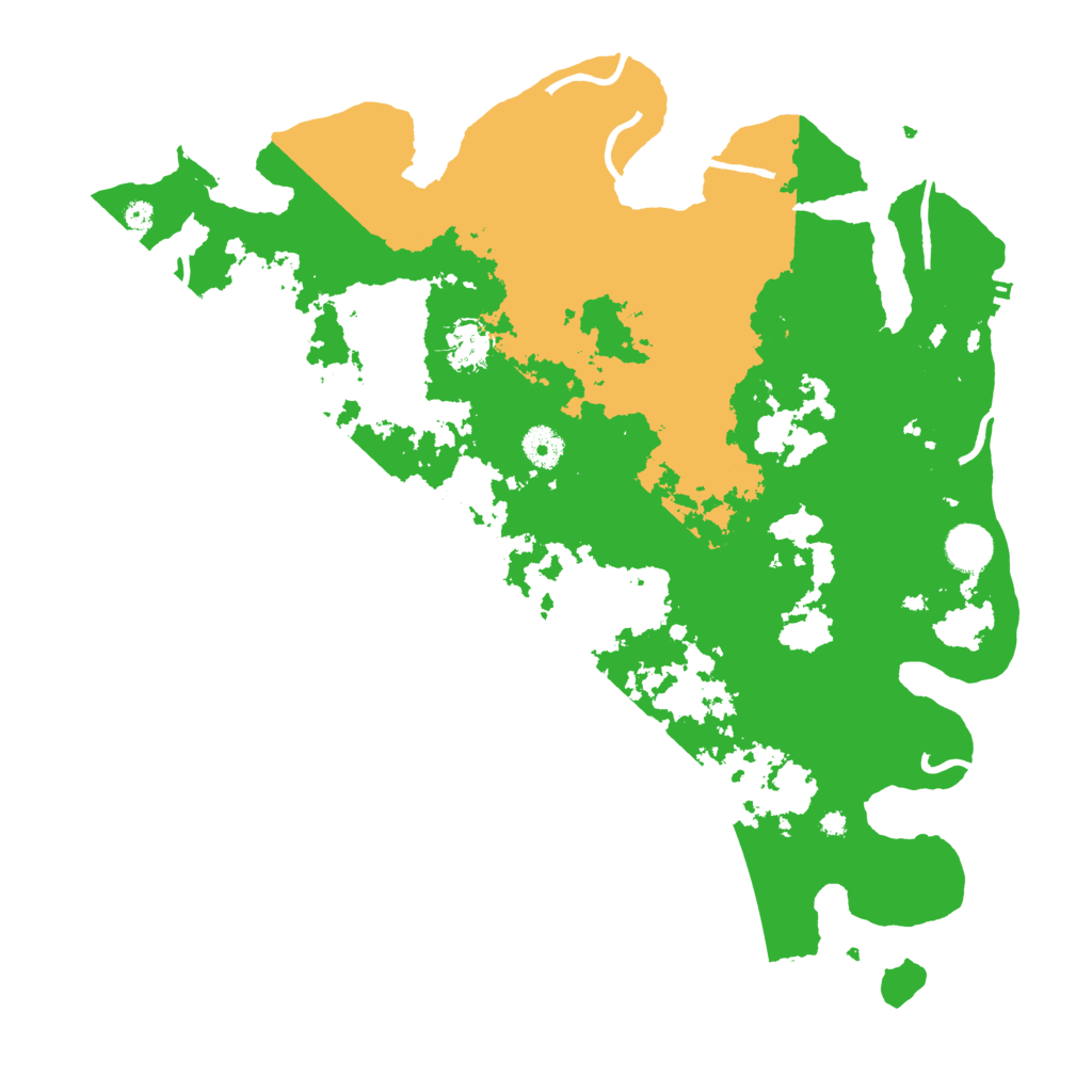 Biome Rust Map: Procedural Map, Size: 4000, Seed: 1392422365