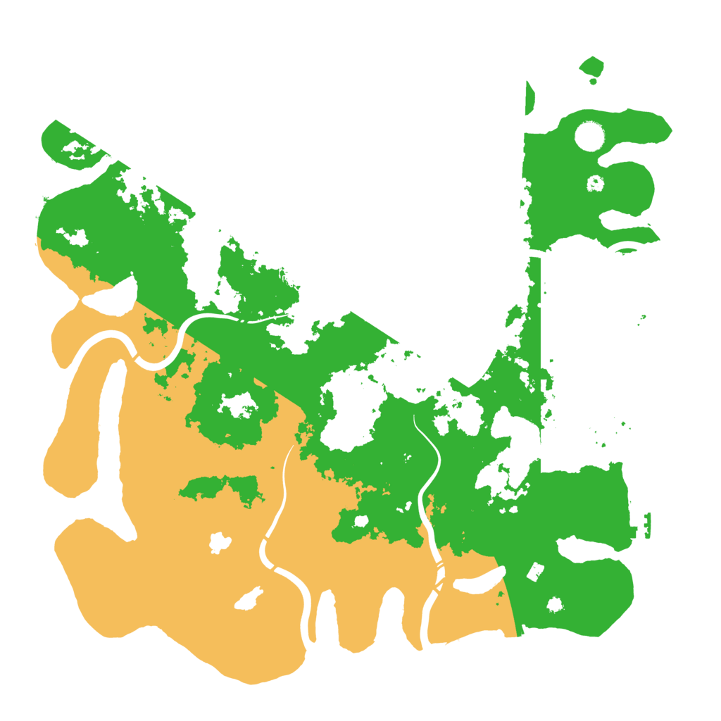 Biome Rust Map: Procedural Map, Size: 4250, Seed: 27651
