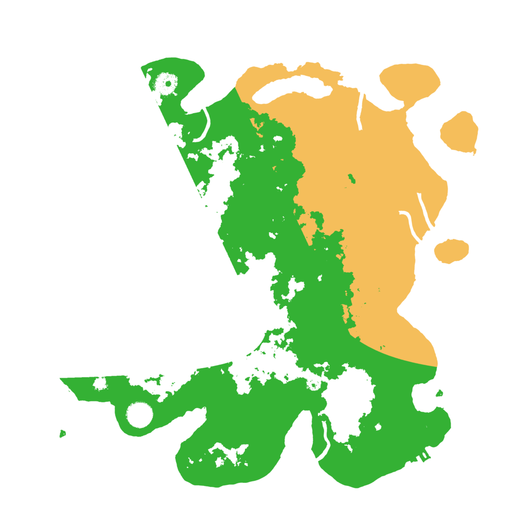 Biome Rust Map: Procedural Map, Size: 3500, Seed: 647587072