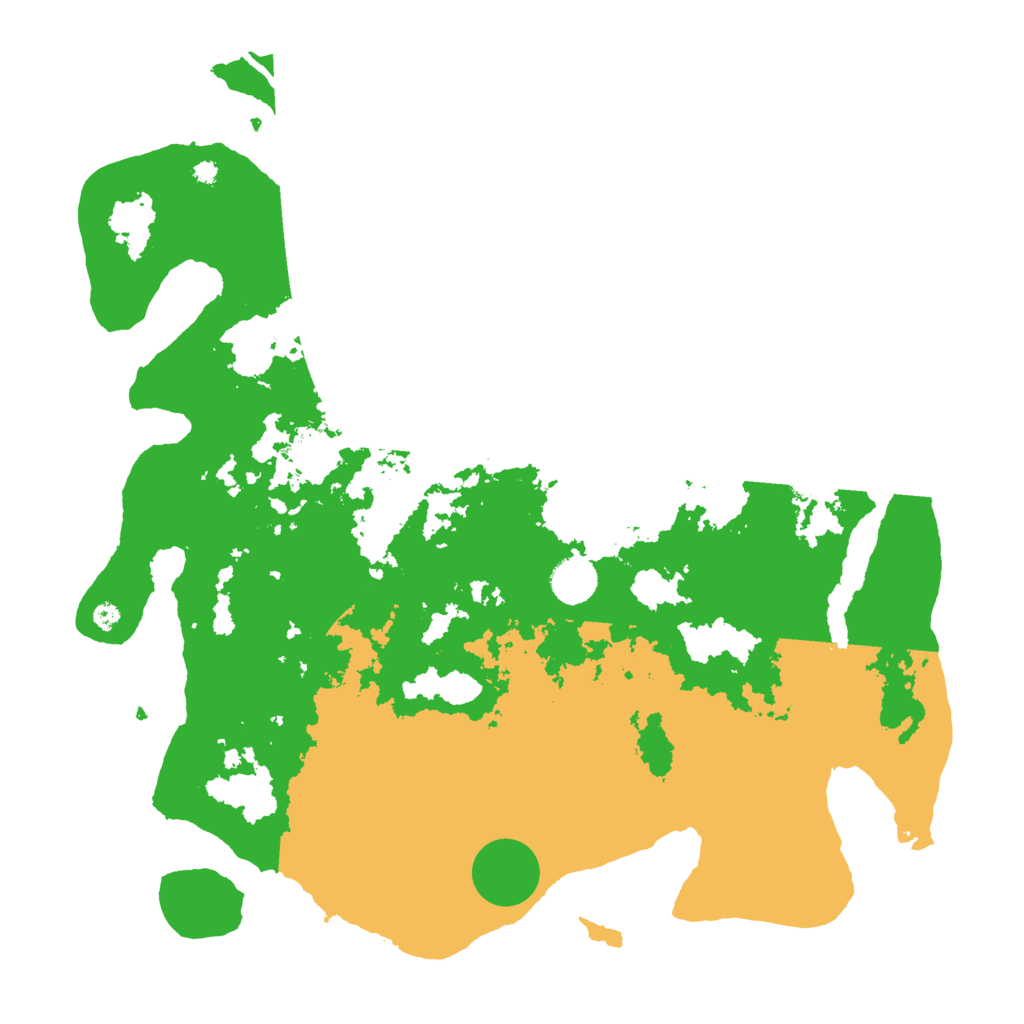 Biome Rust Map: Procedural Map, Size: 4000, Seed: 426916