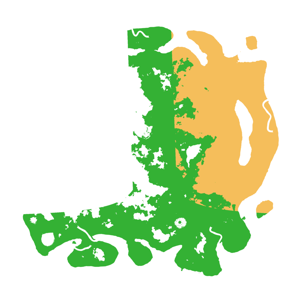Biome Rust Map: Procedural Map, Size: 4000, Seed: 651844