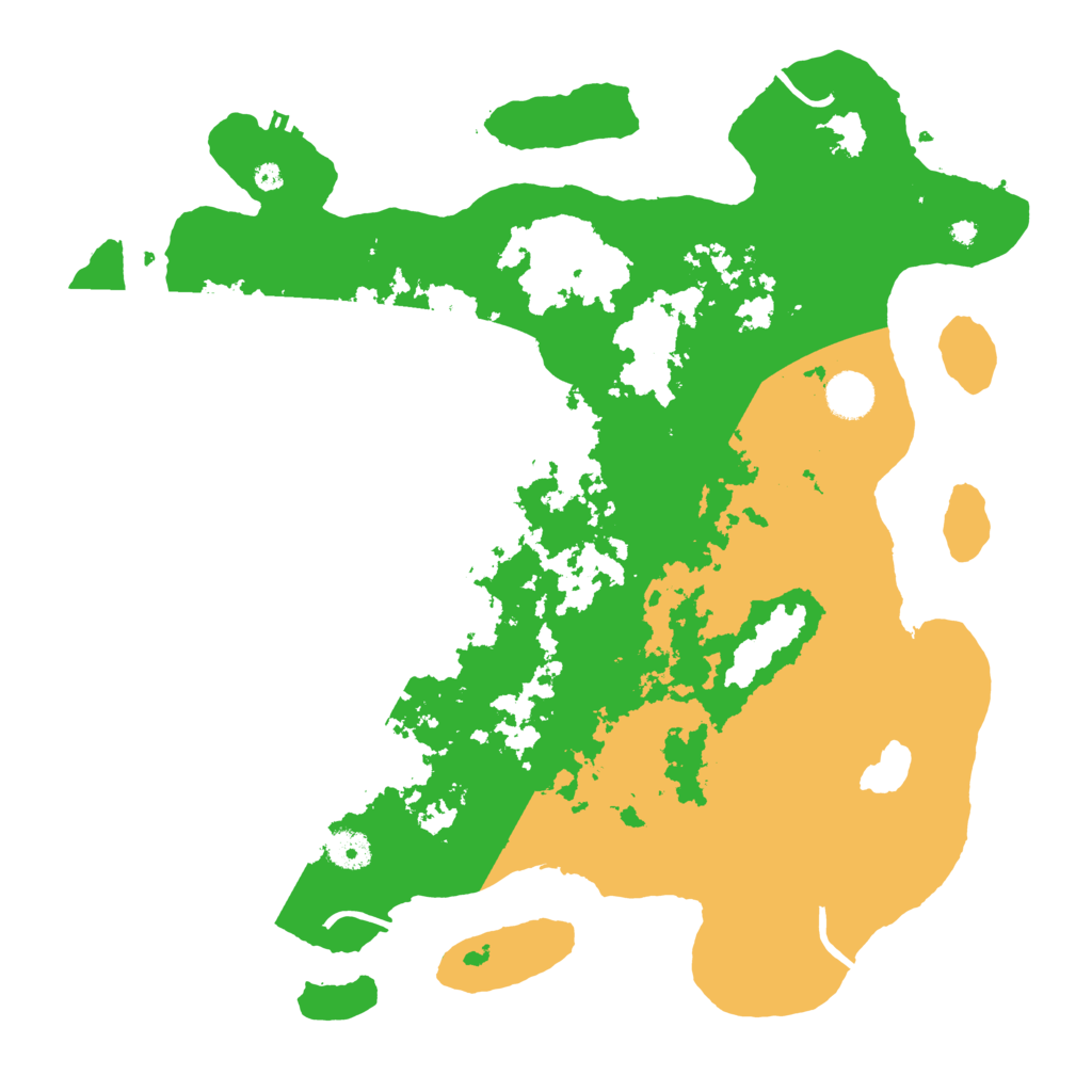 Biome Rust Map: Procedural Map, Size: 4050, Seed: 166664329