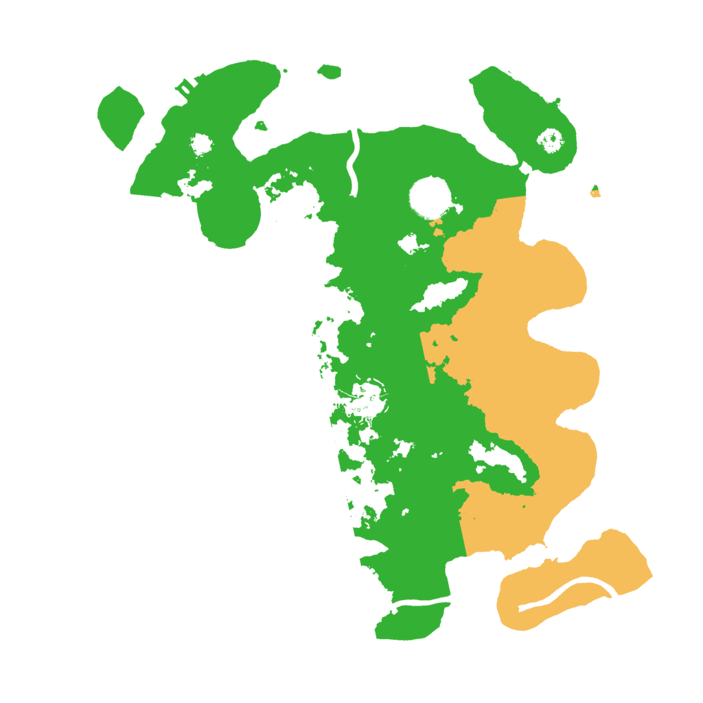 Biome Rust Map: Procedural Map, Size: 3000, Seed: 1677890642