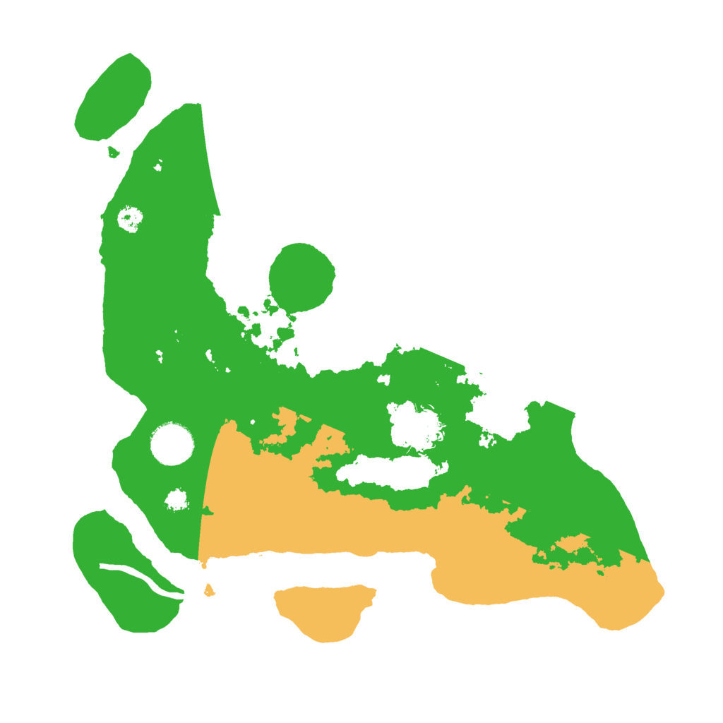 Biome Rust Map: Procedural Map, Size: 3000, Seed: 297823941