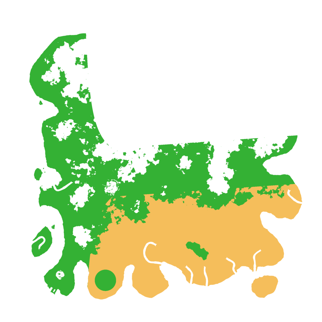 Biome Rust Map: Procedural Map, Size: 4000, Seed: 904045