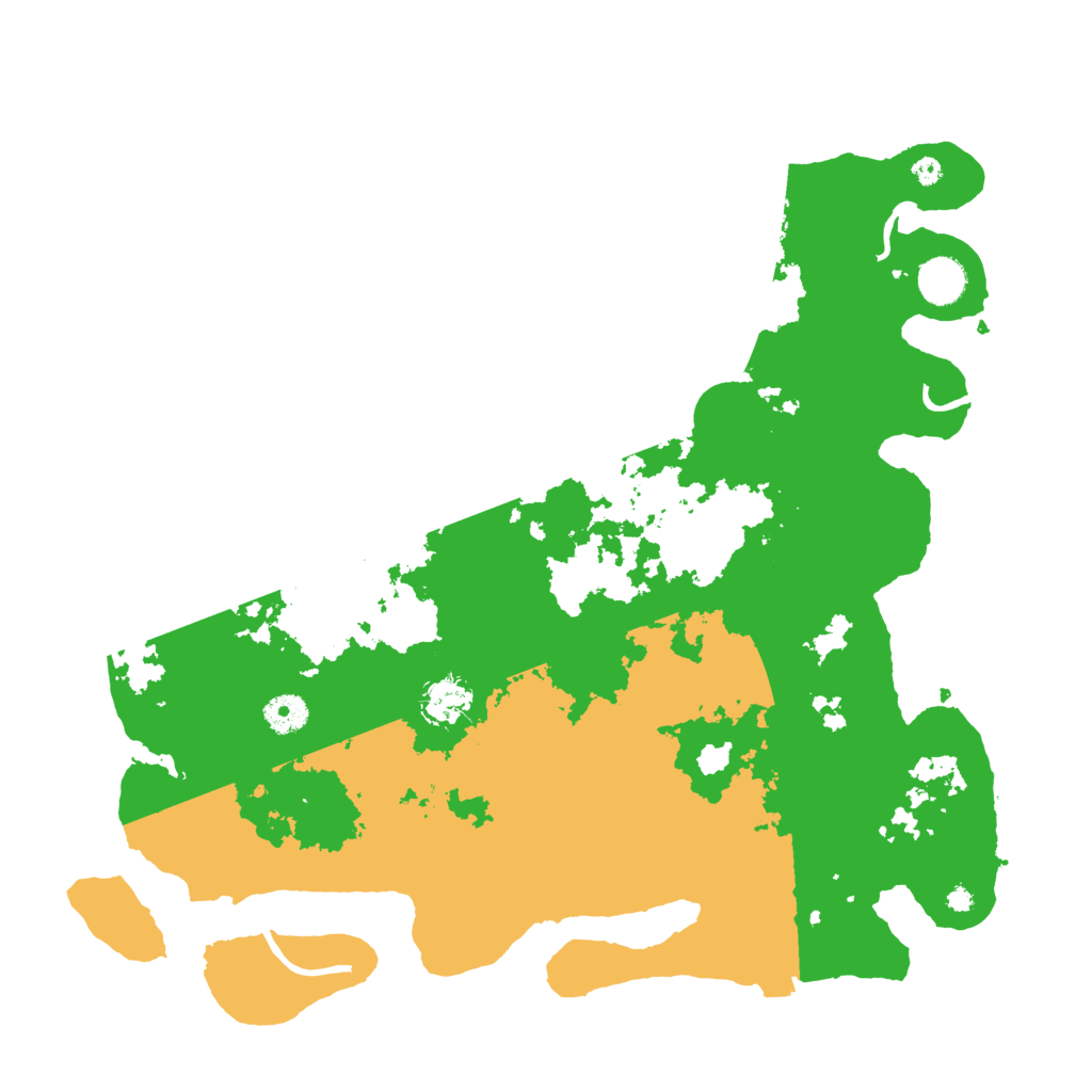 Biome Rust Map: Procedural Map, Size: 4000, Seed: 999185