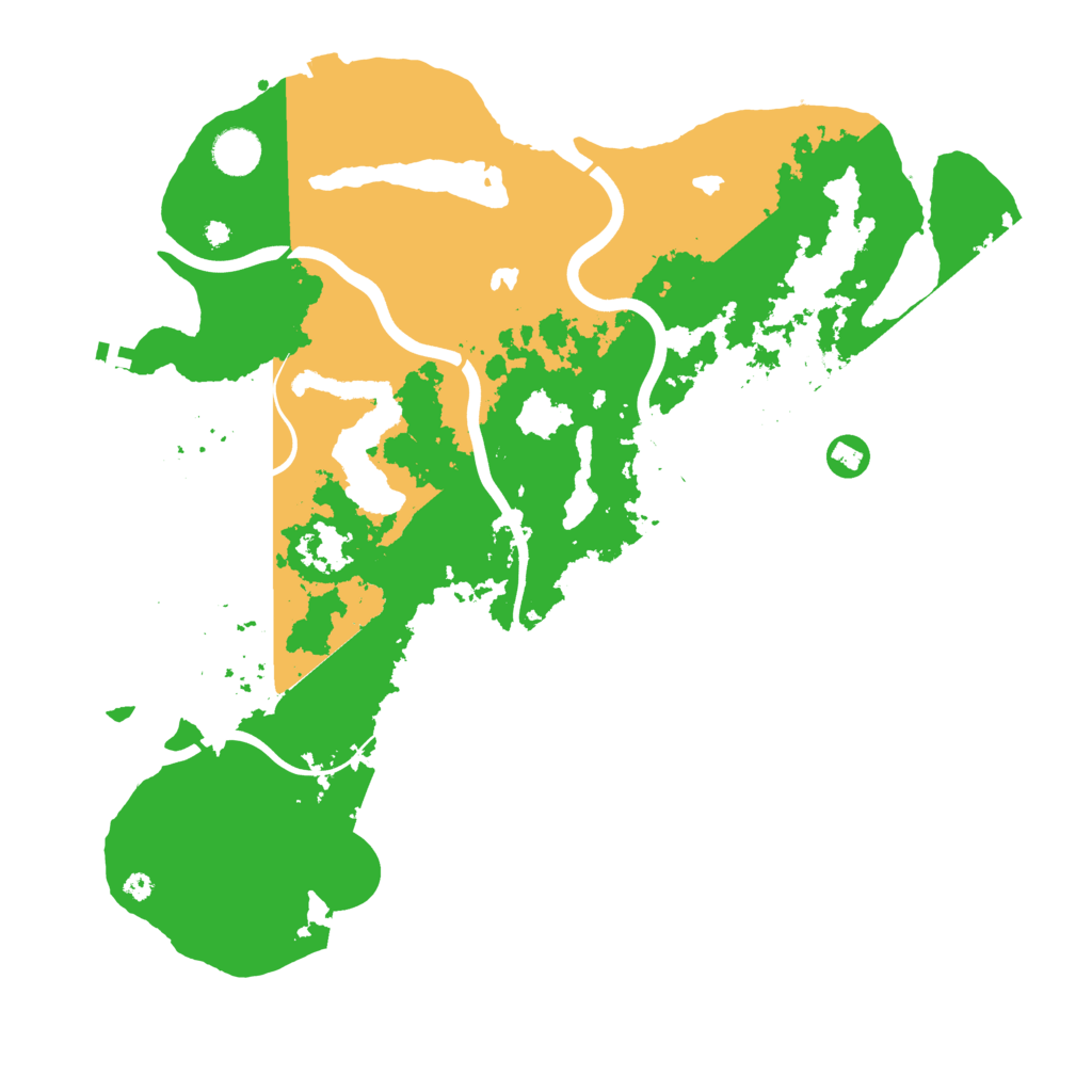 Biome Rust Map: Procedural Map, Size: 4000, Seed: 847085