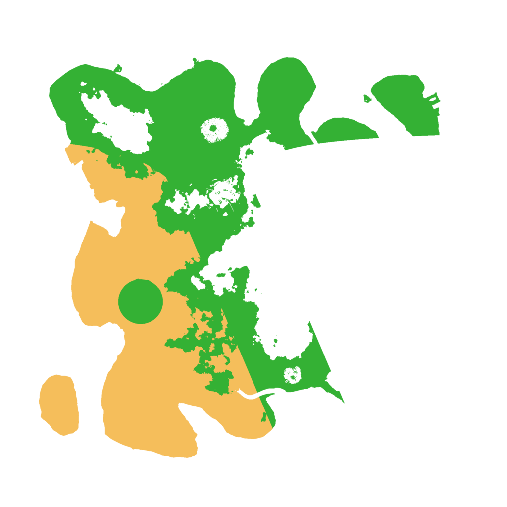 Biome Rust Map: Procedural Map, Size: 3000, Seed: 8855