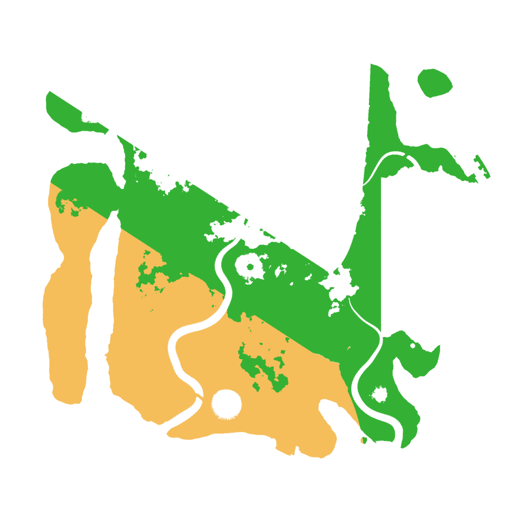 Biome Rust Map: Procedural Map, Size: 3000, Seed: 14339