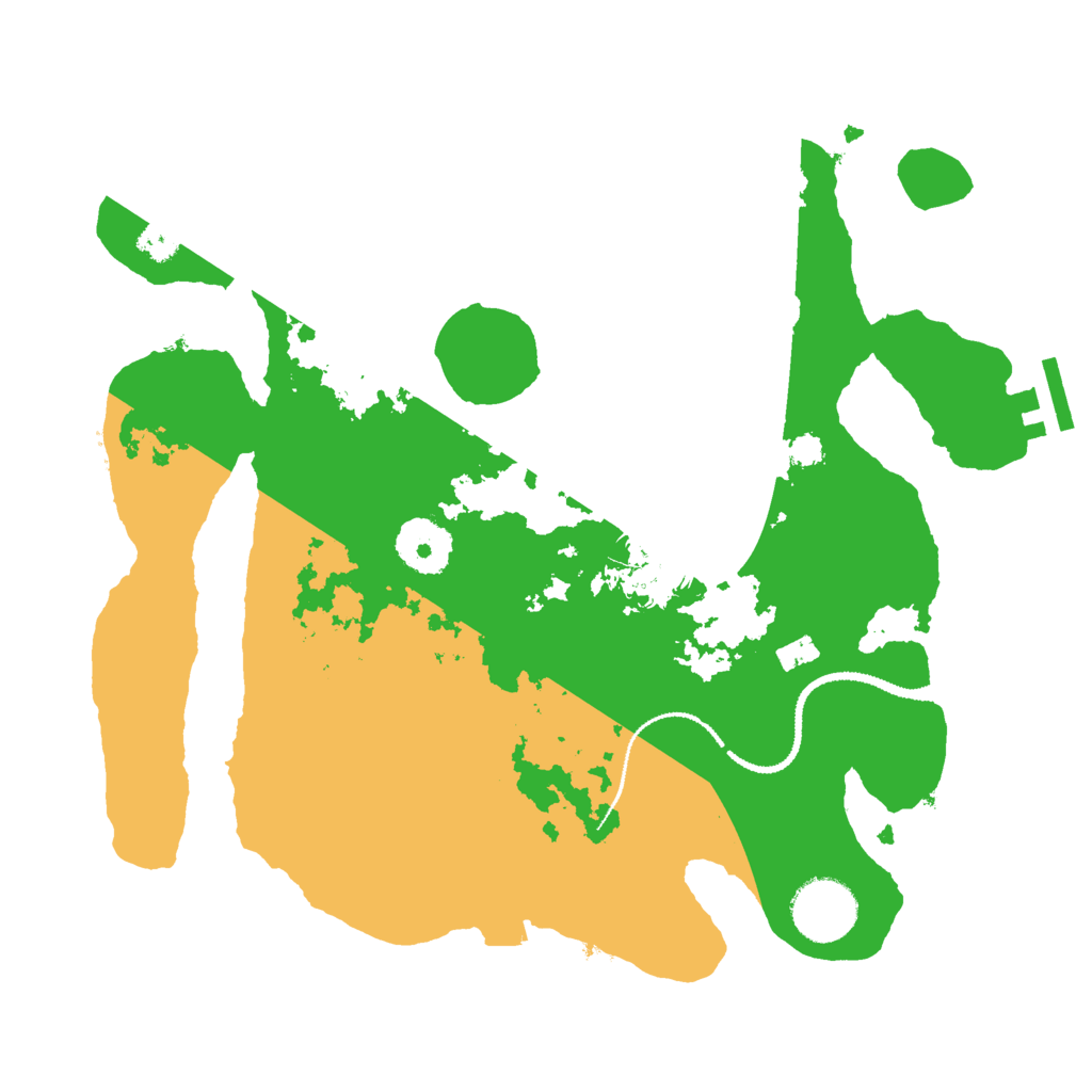 Biome Rust Map: Procedural Map, Size: 3000, Seed: 14339