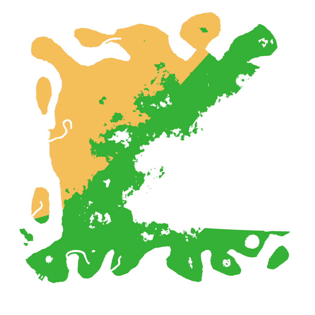 Biome Rust Map: Procedural Map, Size: 4000, Seed: 1323667