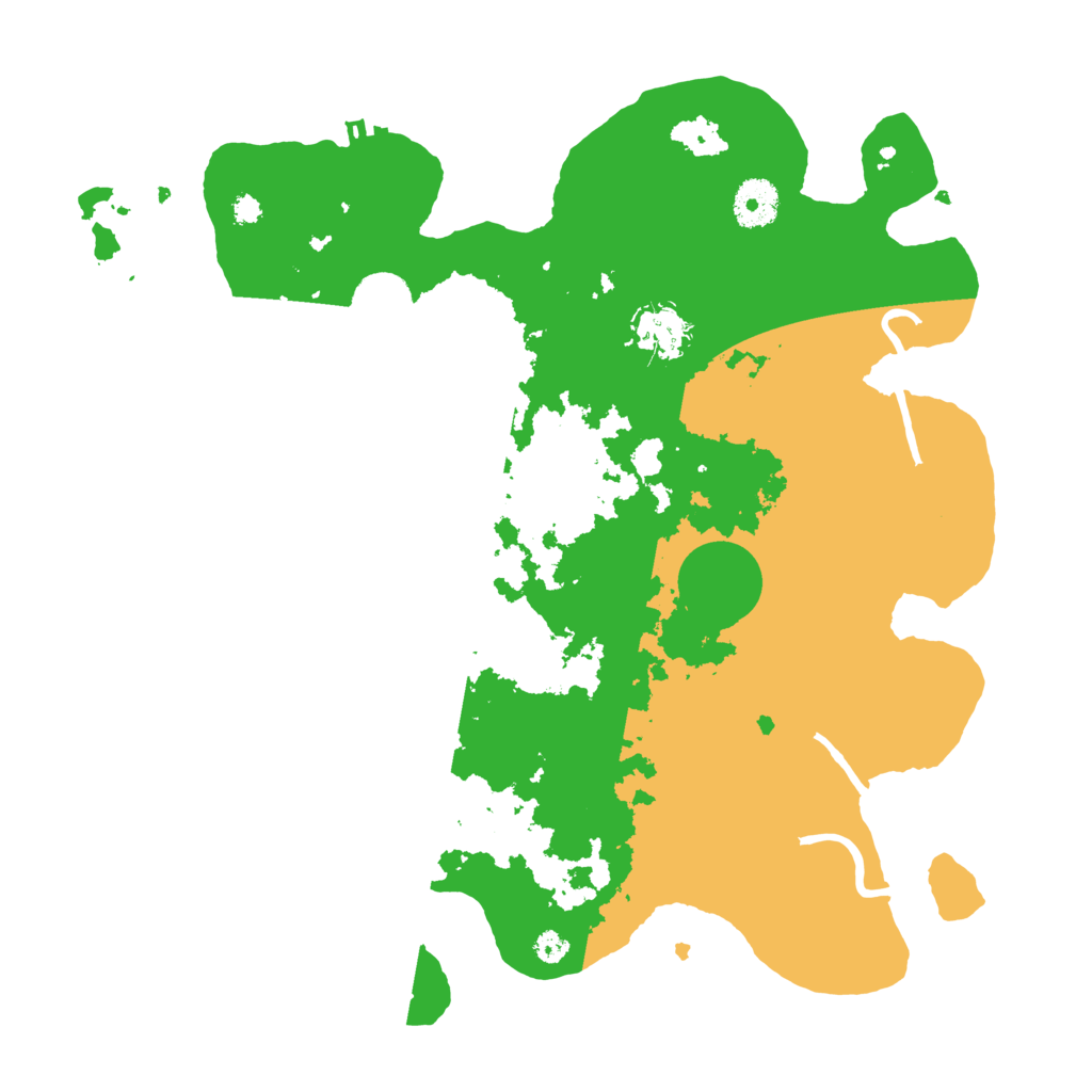 Biome Rust Map: Procedural Map, Size: 3500, Seed: 375468797