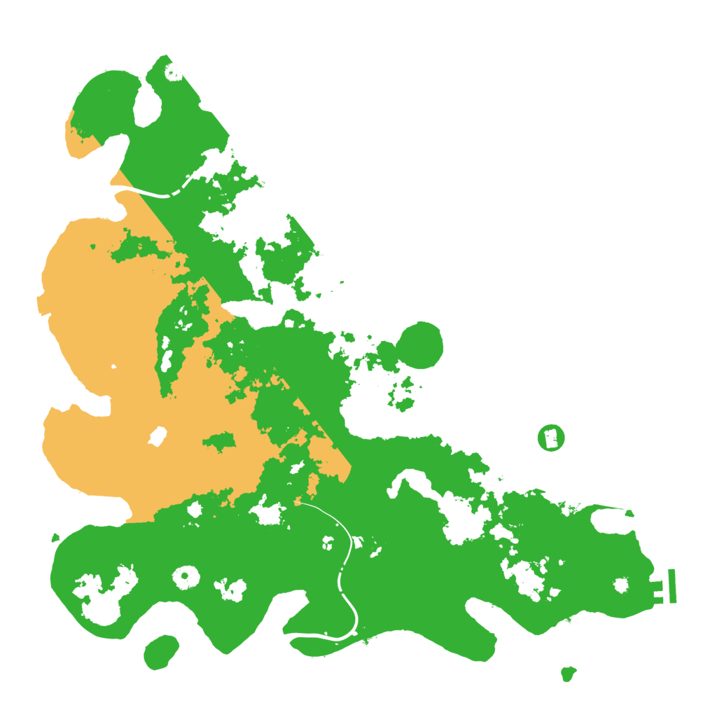 Biome Rust Map: Procedural Map, Size: 4250, Seed: 1231815020