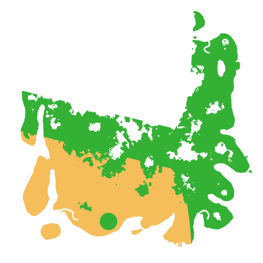 Biome Rust Map: Procedural Map, Size: 4000, Seed: 46840