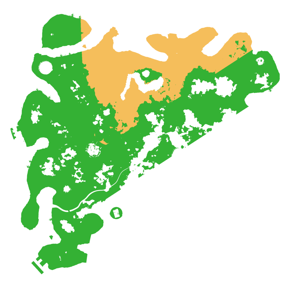 Biome Rust Map: Procedural Map, Size: 4000, Seed: 112954