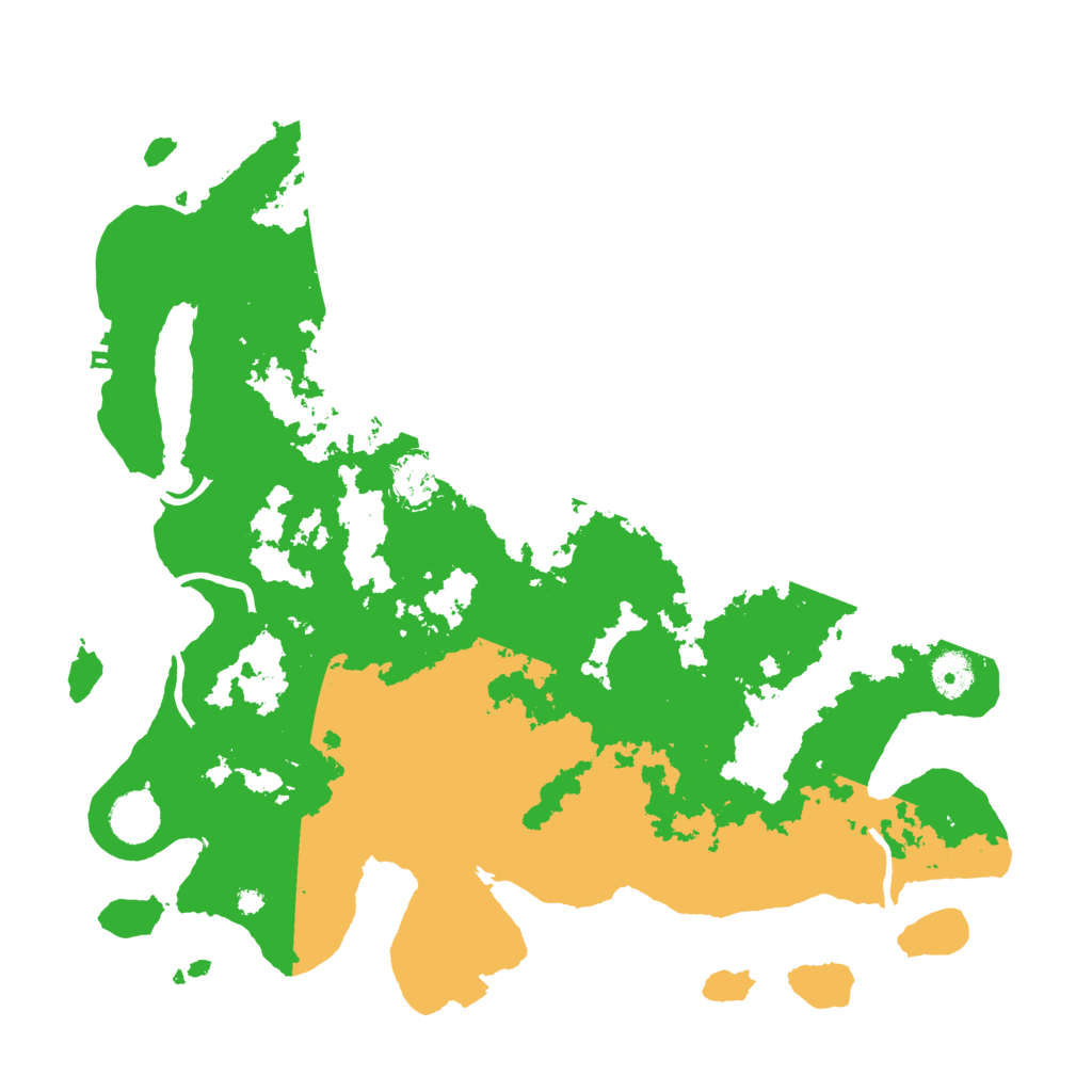 Biome Rust Map: Procedural Map, Size: 3900, Seed: 272835