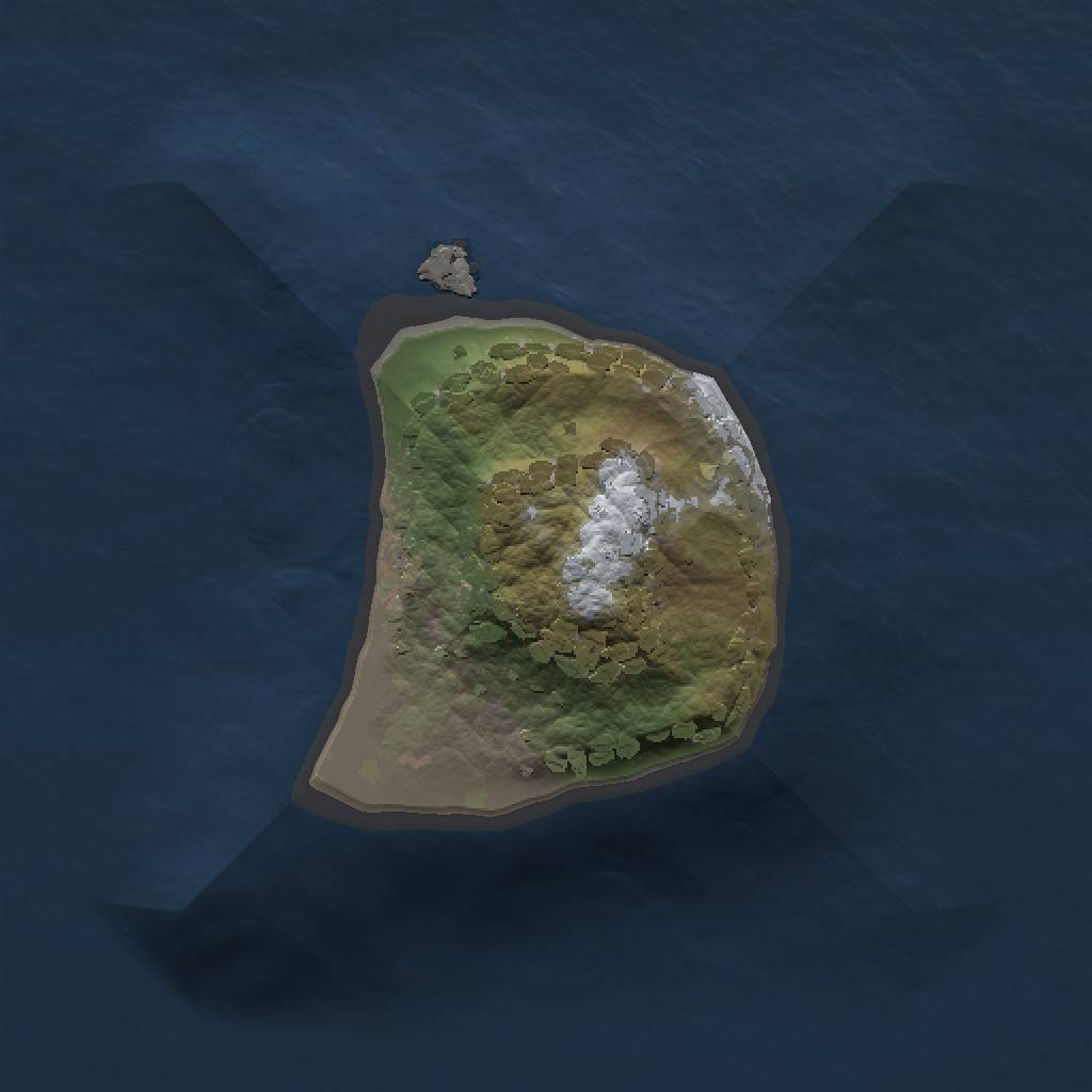 Rust Map: Procedural Map, Size: 1000, Seed: 1196059964, 3 Monuments