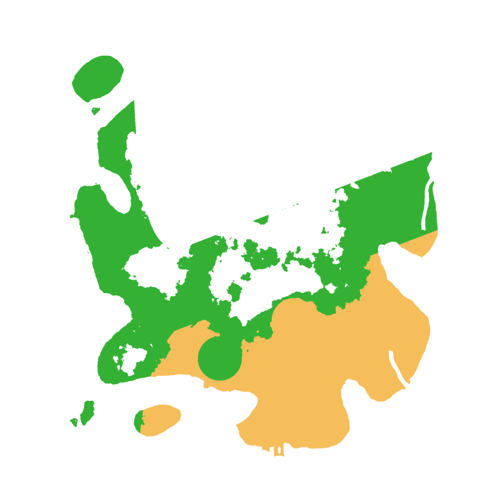 Biome Rust Map: Procedural Map, Size: 3000, Seed: 659741491