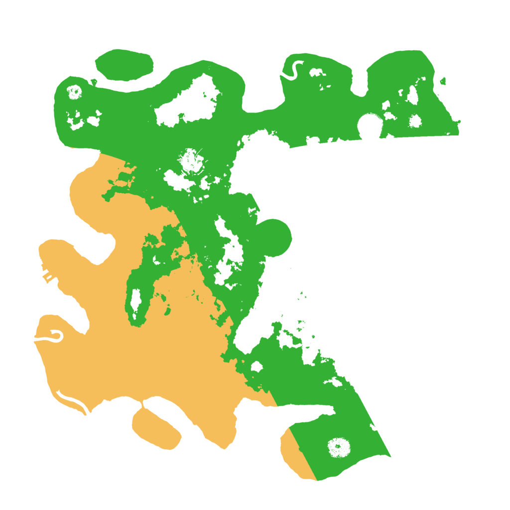 Biome Rust Map: Procedural Map, Size: 3600, Seed: 923518