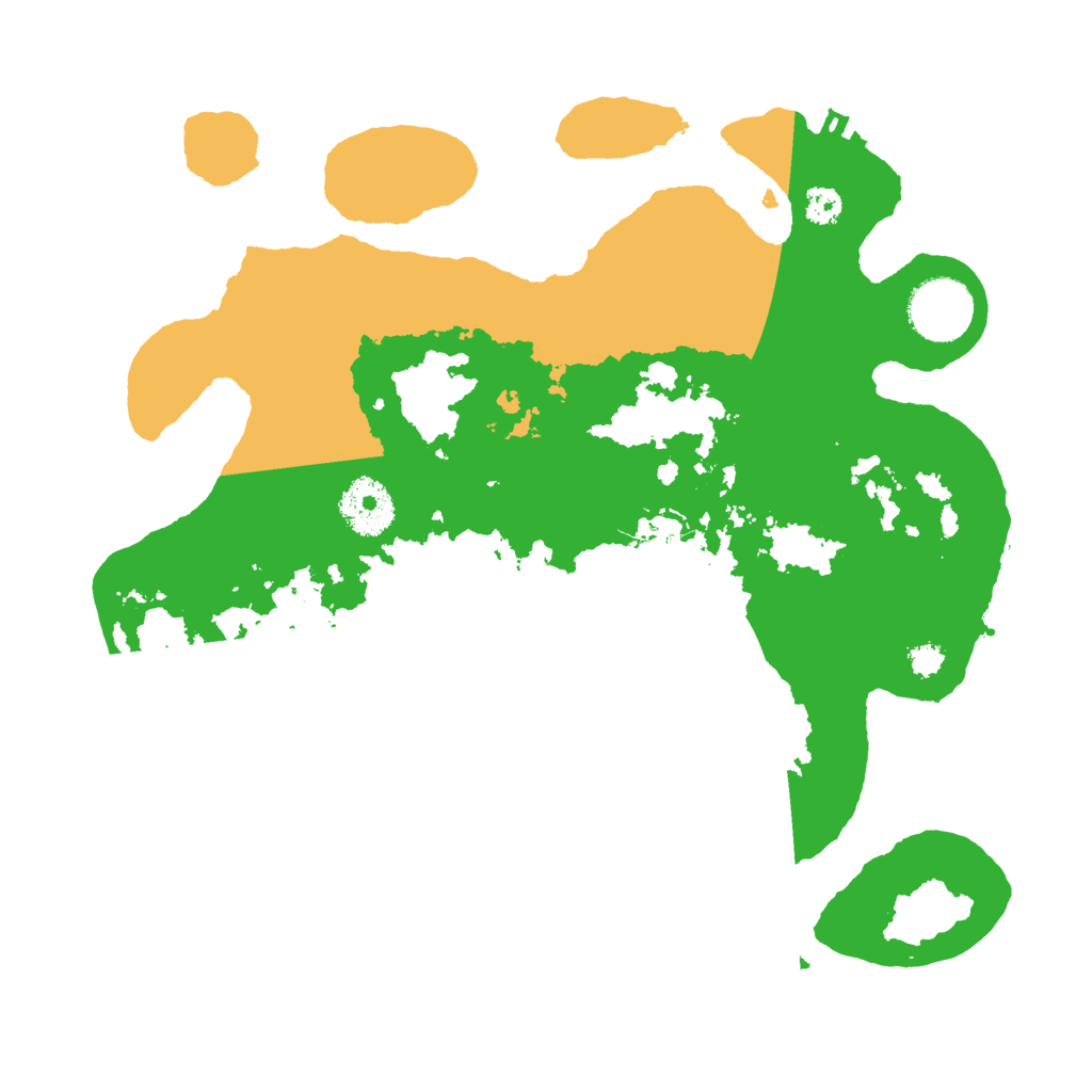 Biome Rust Map: Procedural Map, Size: 3000, Seed: 396137153