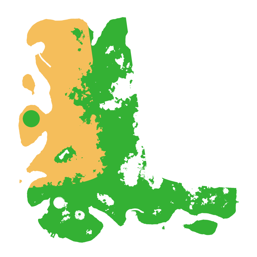 Biome Rust Map: Procedural Map, Size: 4000, Seed: 84108