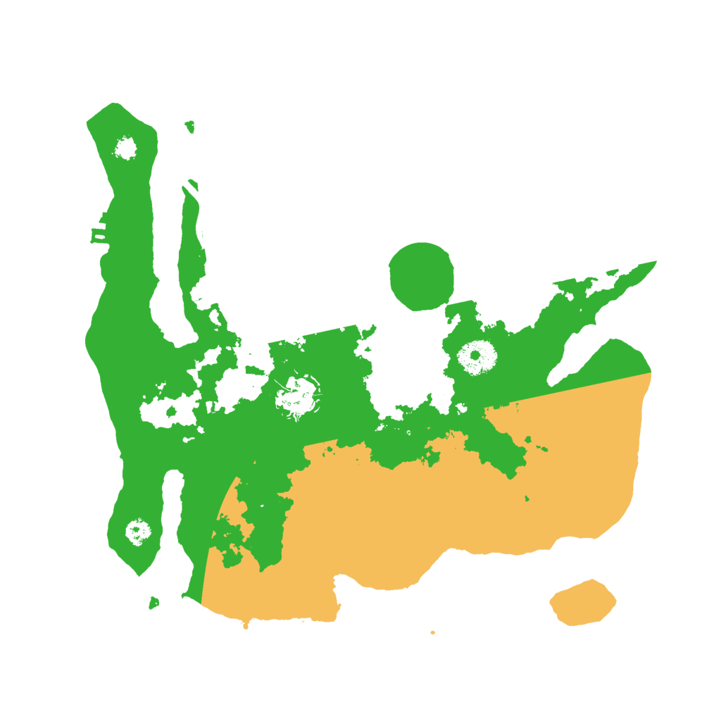 Biome Rust Map: Procedural Map, Size: 3000, Seed: 710210160