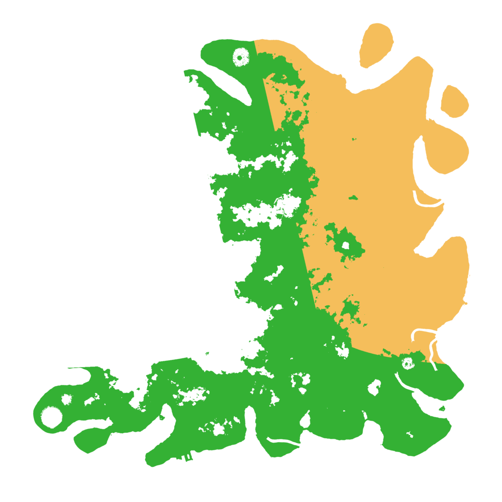 Biome Rust Map: Procedural Map, Size: 4250, Seed: 2097463400