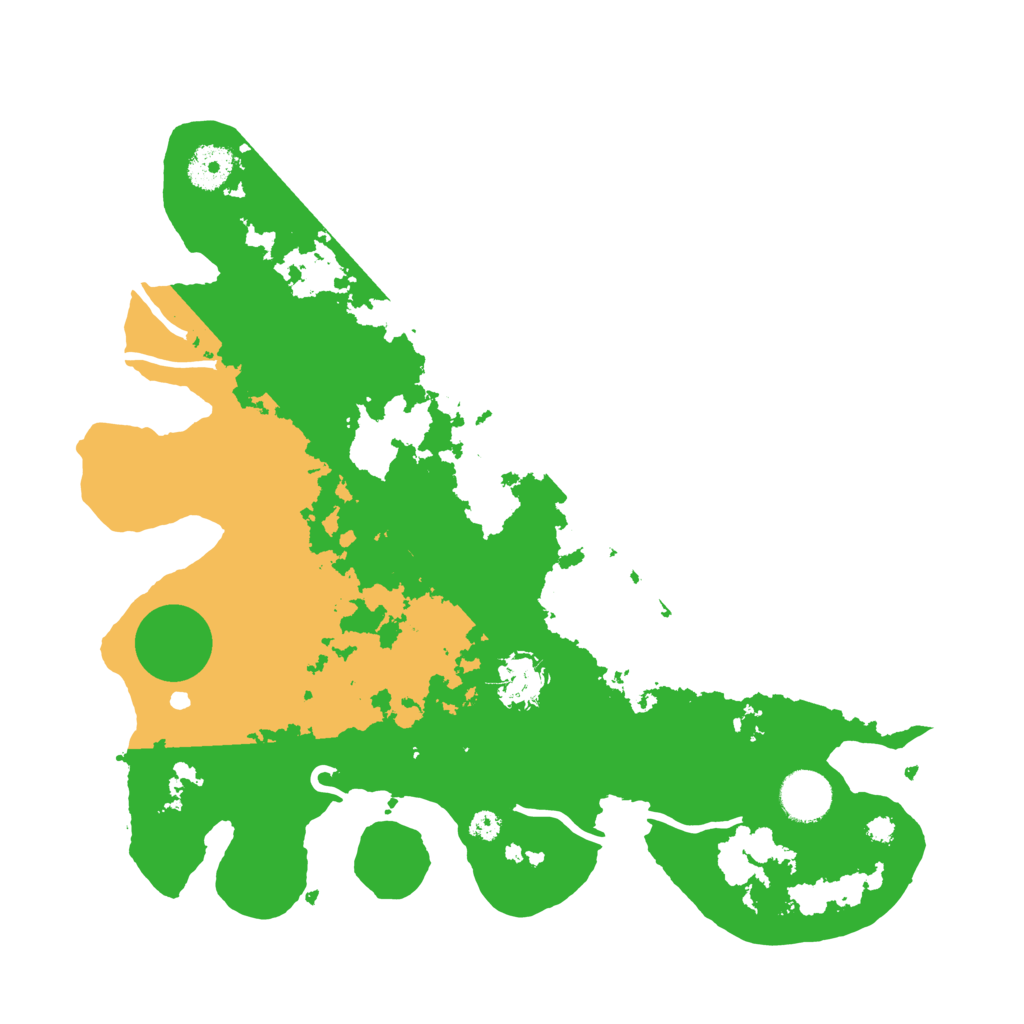 Biome Rust Map: Procedural Map, Size: 3500, Seed: 112111578