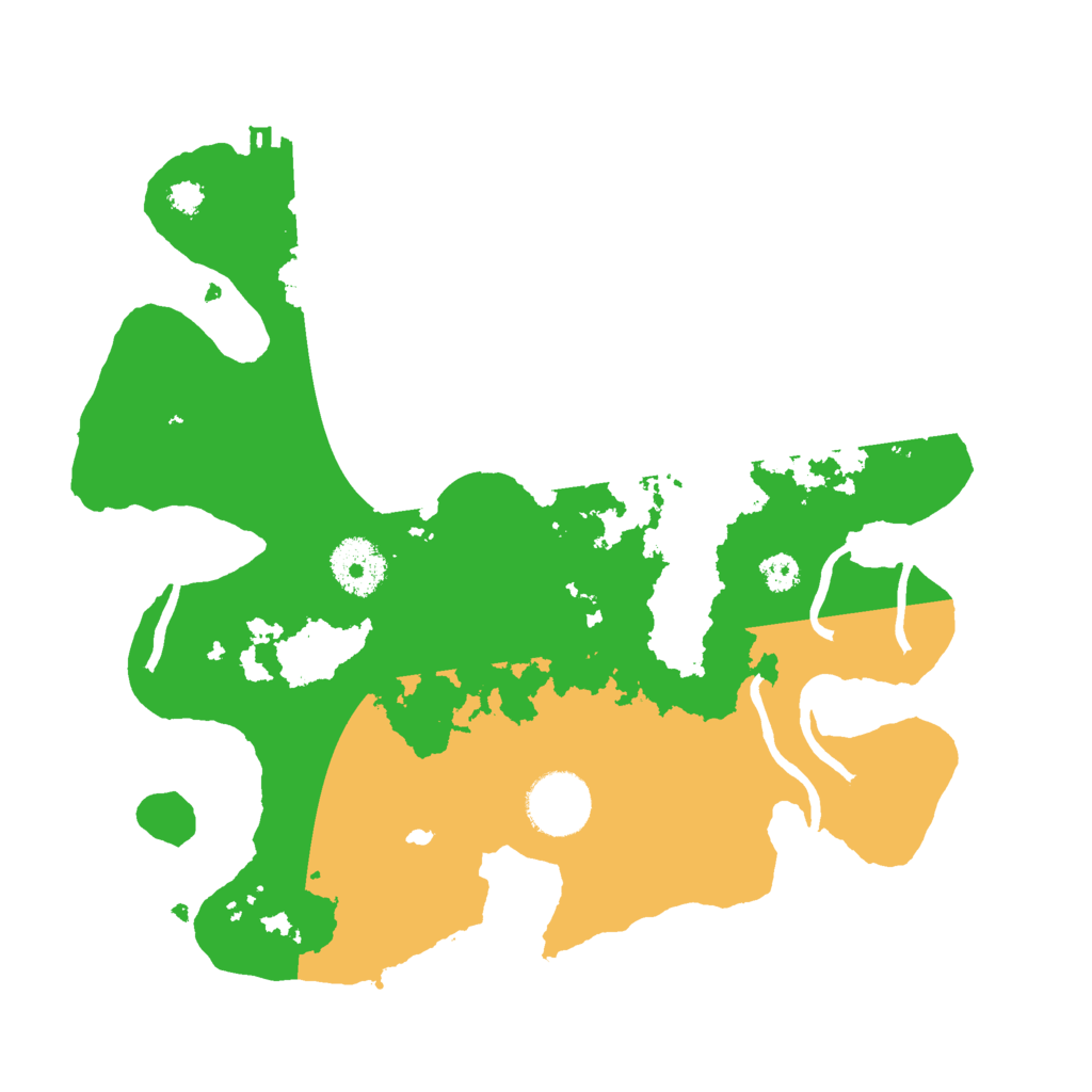 Biome Rust Map: Procedural Map, Size: 3000, Seed: 9281