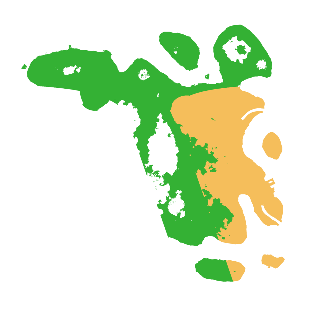 Biome Rust Map: Procedural Map, Size: 3000, Seed: 533114253