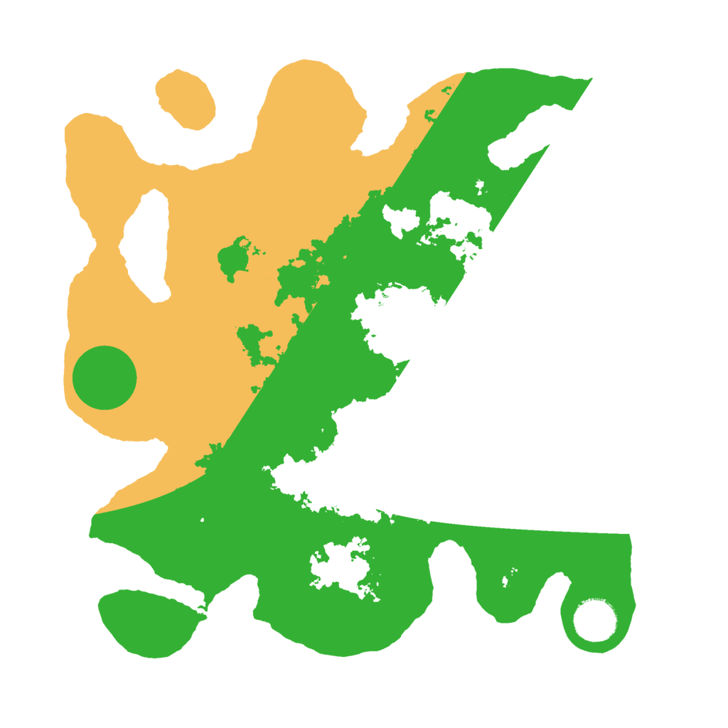 Biome Rust Map: Barren, Size: 3000, Seed: 1427221909