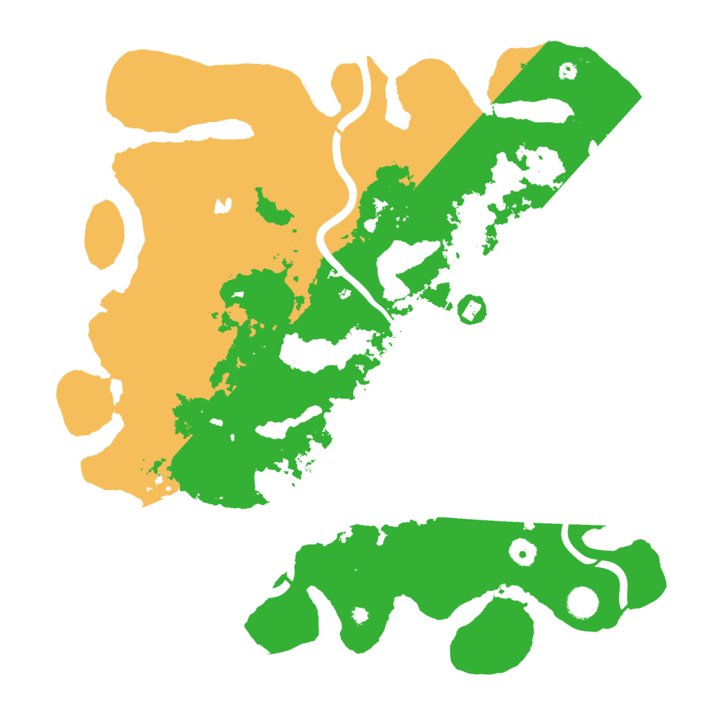 Biome Rust Map: Procedural Map, Size: 4000, Seed: 2020866358