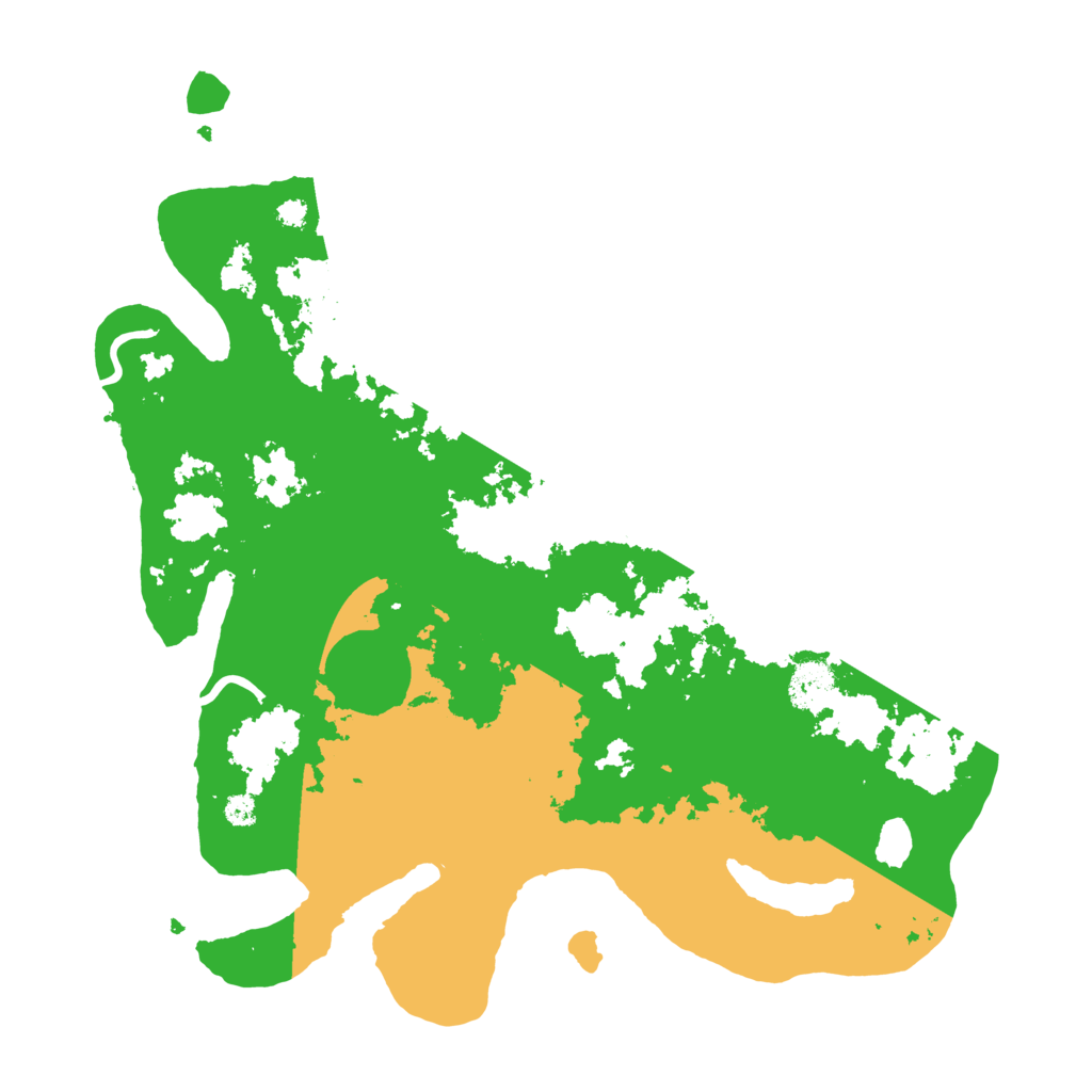 Biome Rust Map: Procedural Map, Size: 3500, Seed: 1812914135