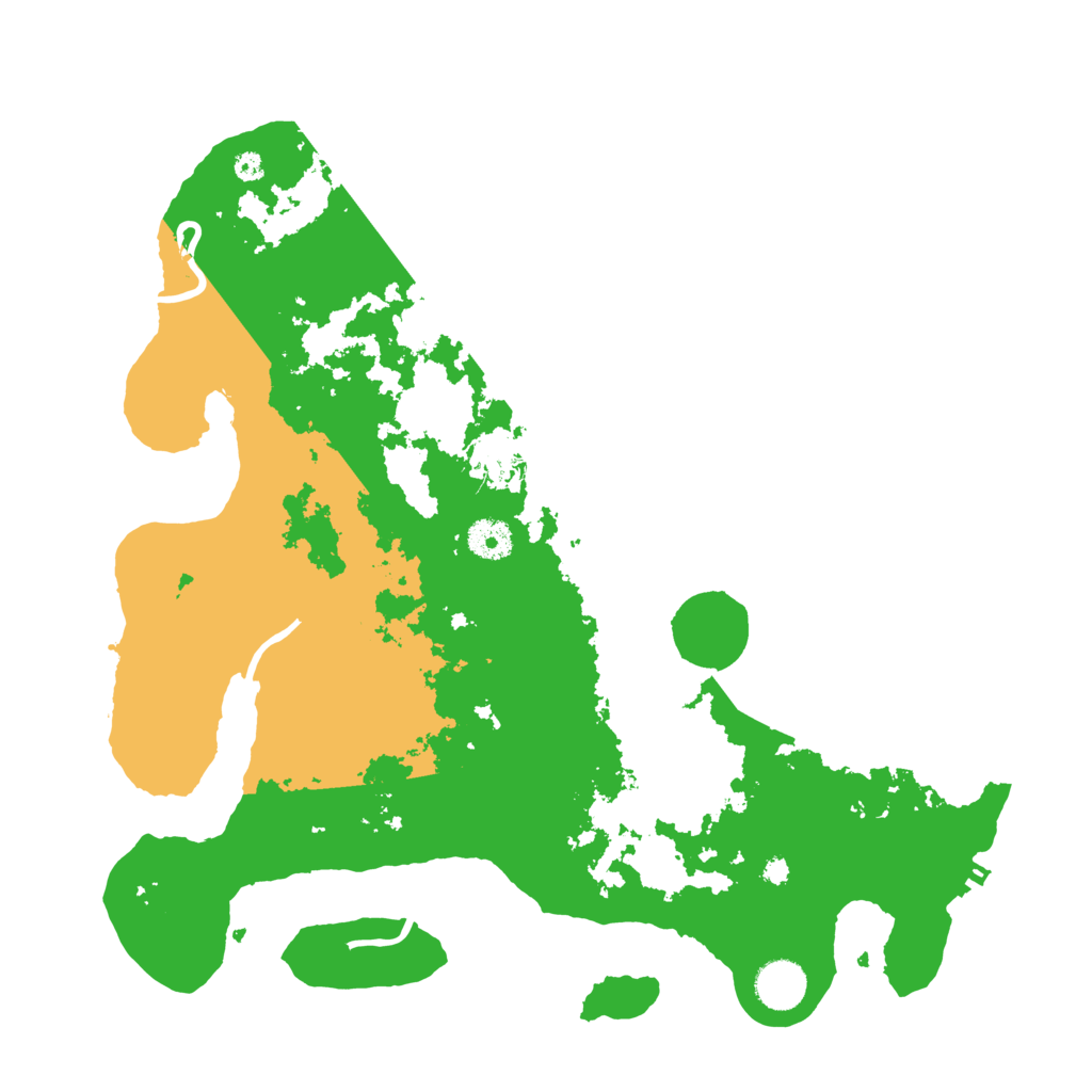 Biome Rust Map: Procedural Map, Size: 3800, Seed: 893045