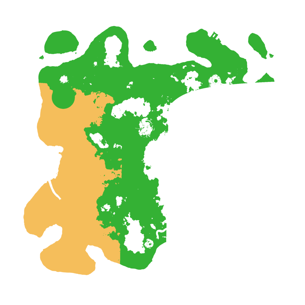 Biome Rust Map: Procedural Map, Size: 3500, Seed: 1175991016