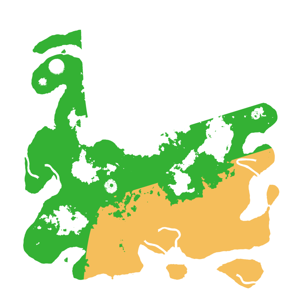 Biome Rust Map: Procedural Map, Size: 3500, Seed: 603185262