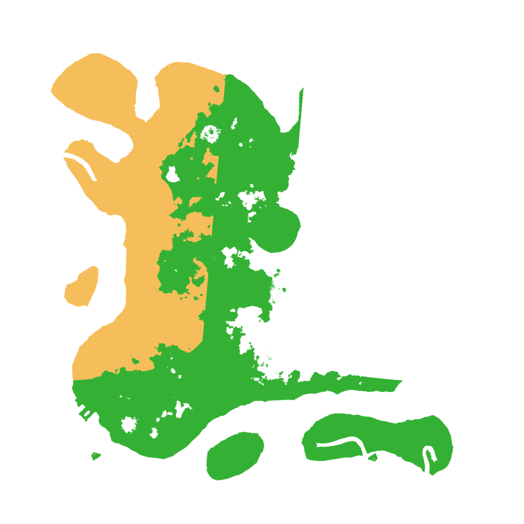 Biome Rust Map: Procedural Map, Size: 3000, Seed: 6489