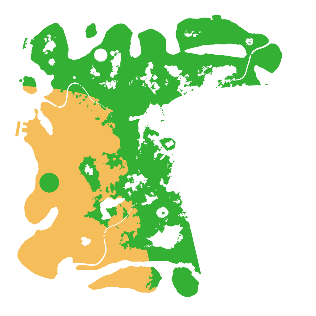 Biome Rust Map: Procedural Map, Size: 4250, Seed: 423444927