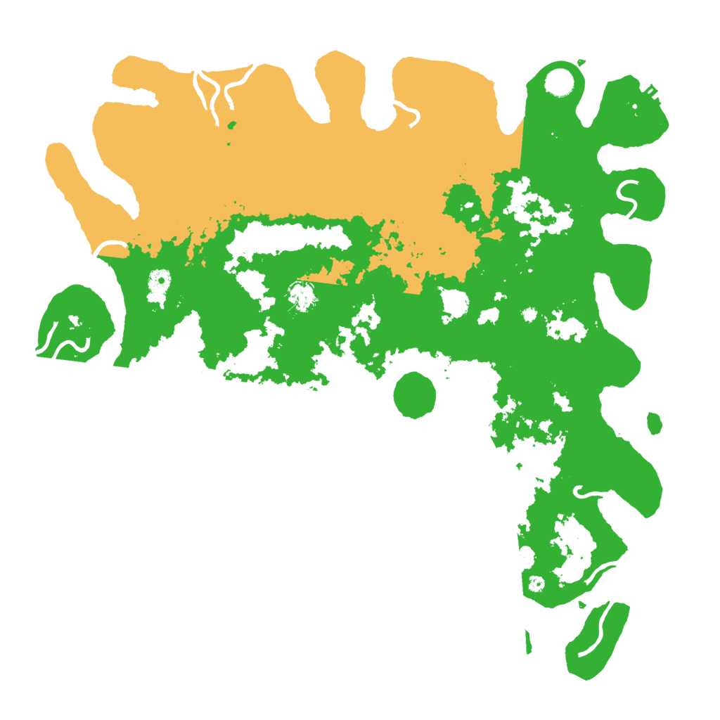 Biome Rust Map: Procedural Map, Size: 4500, Seed: 1450248323