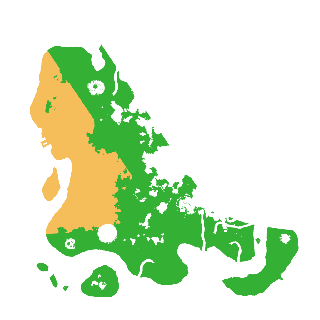 Biome Rust Map: Procedural Map, Size: 3000, Seed: 30677