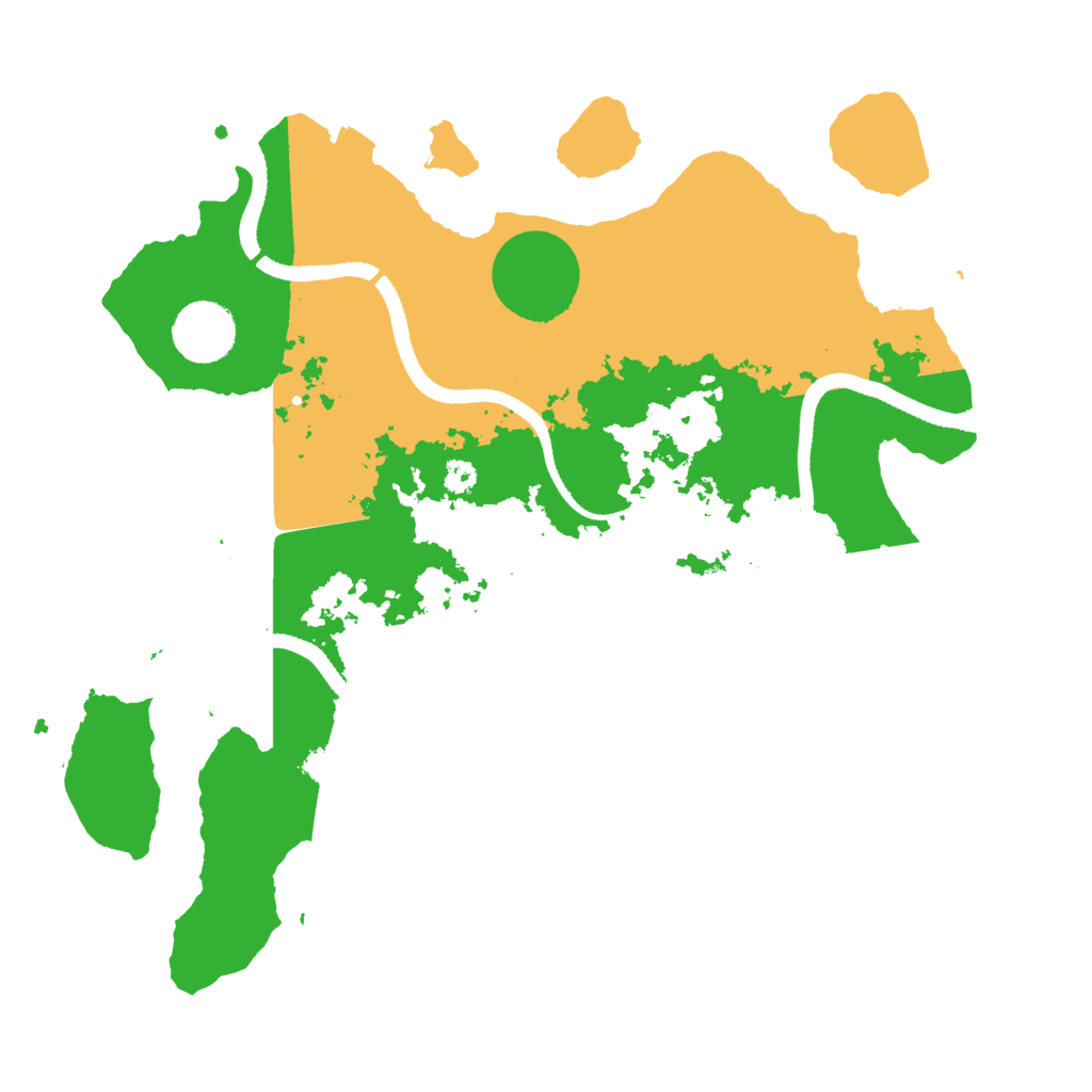 Biome Rust Map: Procedural Map, Size: 3300, Seed: 1484213979